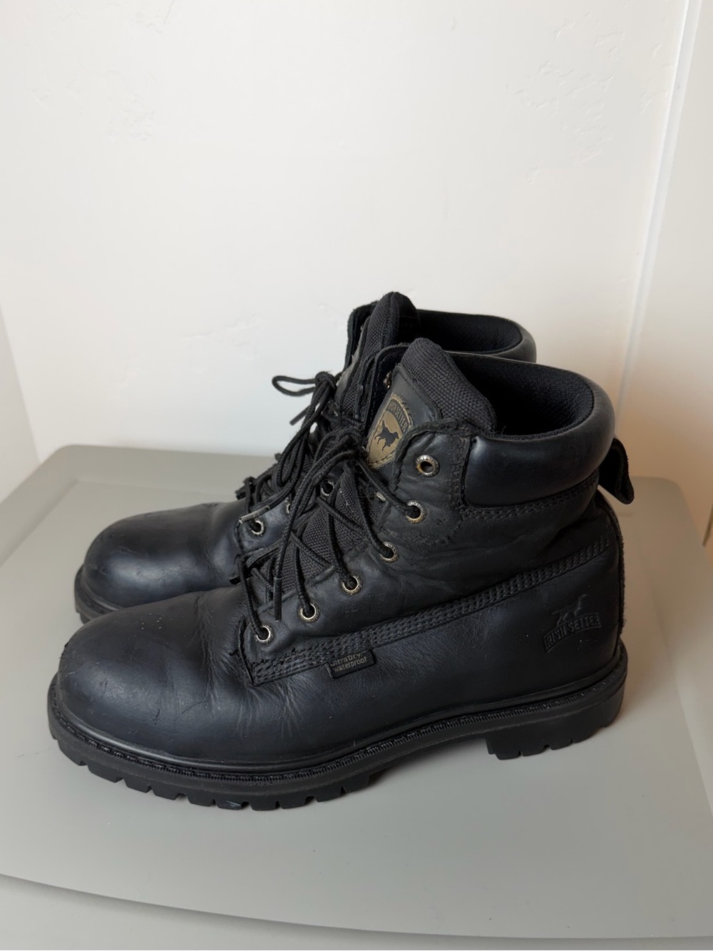 Irish Setter Hopkins 83670 Waterproof Work Boots Men’s 7 D Black